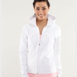 White Lululemon Scuba Sweater - Size 1 (XS)